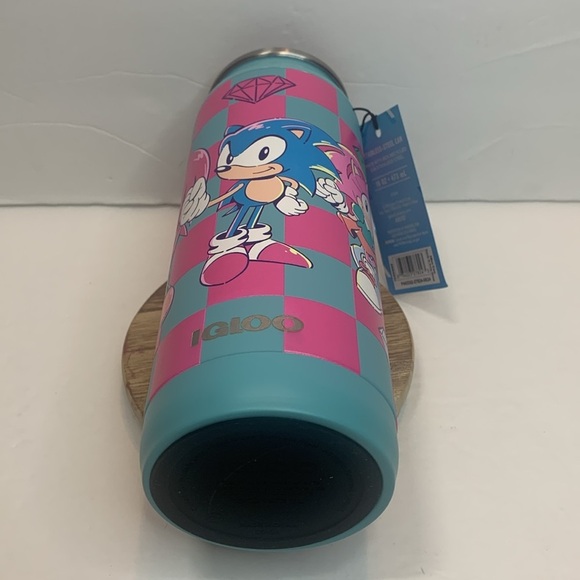 Sonic The Hedgehog Tumbler 16 oz Insulated Can New - Picture 6 of 10